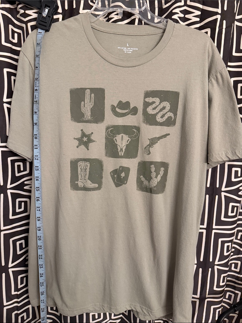 Men's Graphic Crewneck T-Shirt - Sage Green